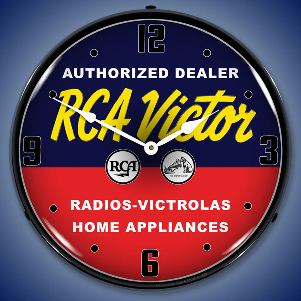 RCA Victor Authorized Dealer 14" LED Wall Clock