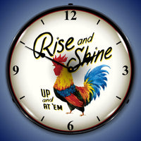 Rise and Shine 14" LED Wall Clock