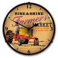 Farmers Market 14" LED Wall Clock