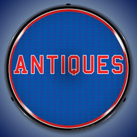 Antiques 14" LED Front Window Business Sign