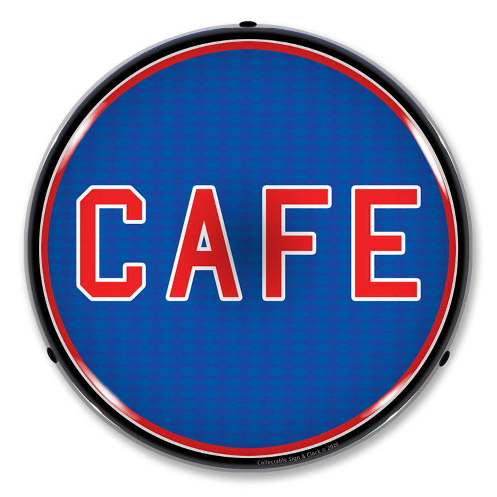 Cafe 14" LED Front Window Business Sign