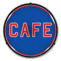 Cafe 14" LED Front Window Business Sign