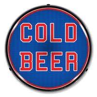 Cold Beer 14" LED Front Window Business Sign