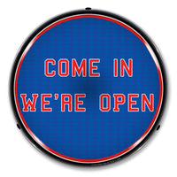 Come in Were Open 14" LED Front Window Business Sign