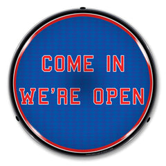 Come in Were Open 14" LED Front Window Business Sign