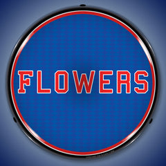Flowers 14" LED Front Window Business Sign