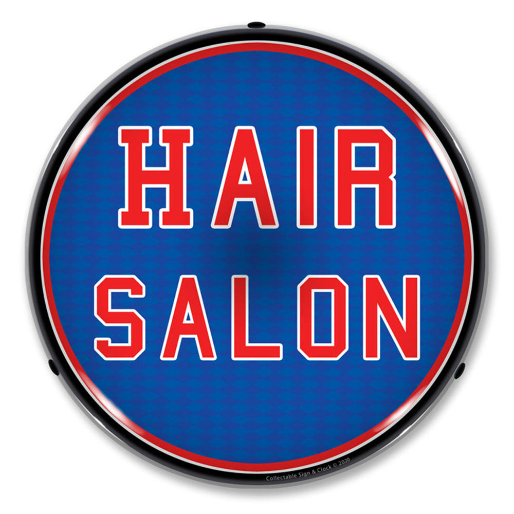 Hair Salon 14" LED Front Window Business Sign