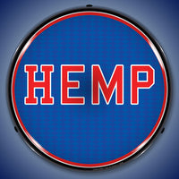 Hemp 14" LED Front Window Business Sign