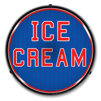 Ice Cream 14" LED Front Window Business Sign