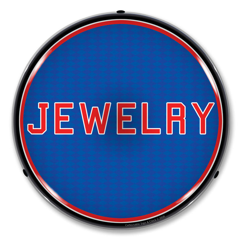 Jewelry 14" LED Front Window Business Sign
