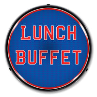 Lunch Buffet 14" LED Front Window Business Sign