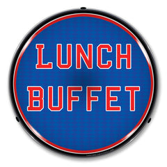 Lunch Buffet 14" LED Front Window Business Sign