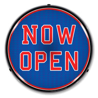 Now Open 14" LED Front Window Business Sign