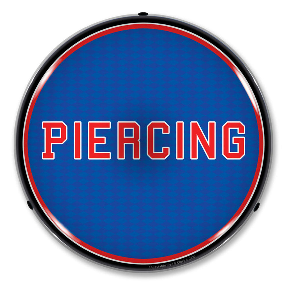 Piercing 14" LED Front Window Business Sign