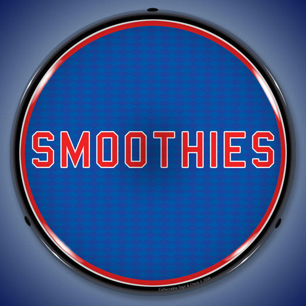 Smoothies 14" LED Front Window Business Sign