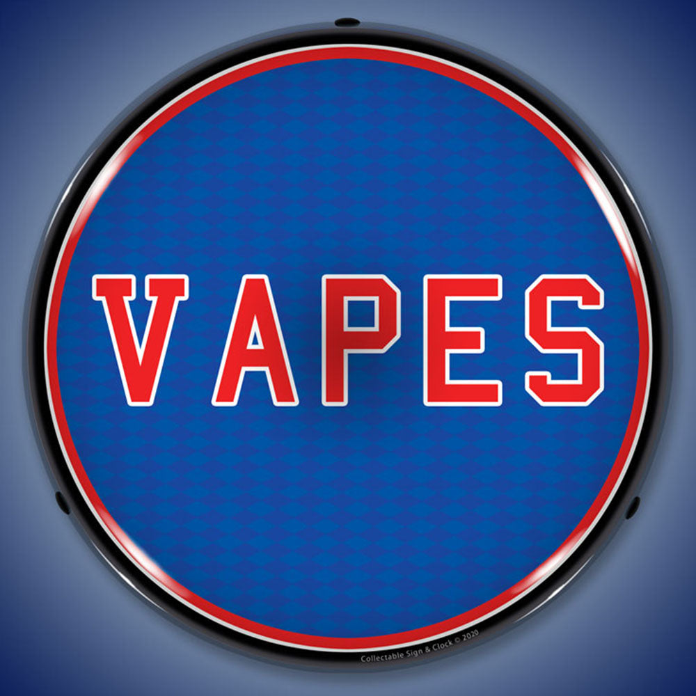 VAPES 14" LED Front Window Business Sign