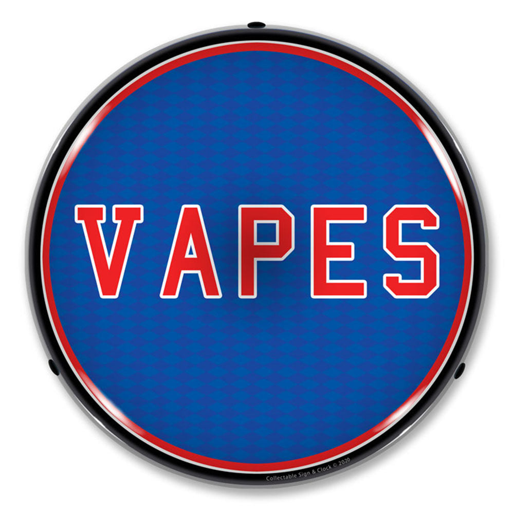 VAPES 14" LED Front Window Business Sign