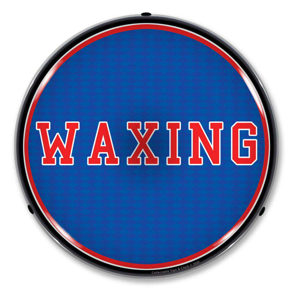 WAXING 14" LED Front Window Business Sign