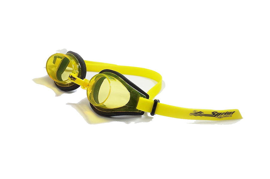 Sprint Aquatics DeLuxe Goggles - Professional Anti-Fog Aquatic Eyewear