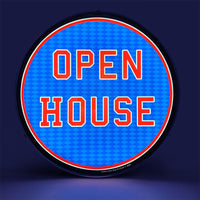 Open House 14" LED Front Window Business Sign