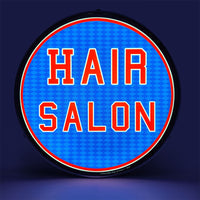 Hair Salon 14" LED Front Window Business Sign