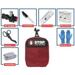 Cubix Safety Stop The Bleed Standard Kit with C-A-T Tourniquet