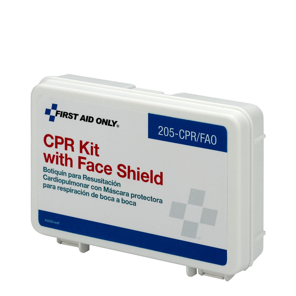 First Aid Only CPR Kit in Reusable Plastic Case