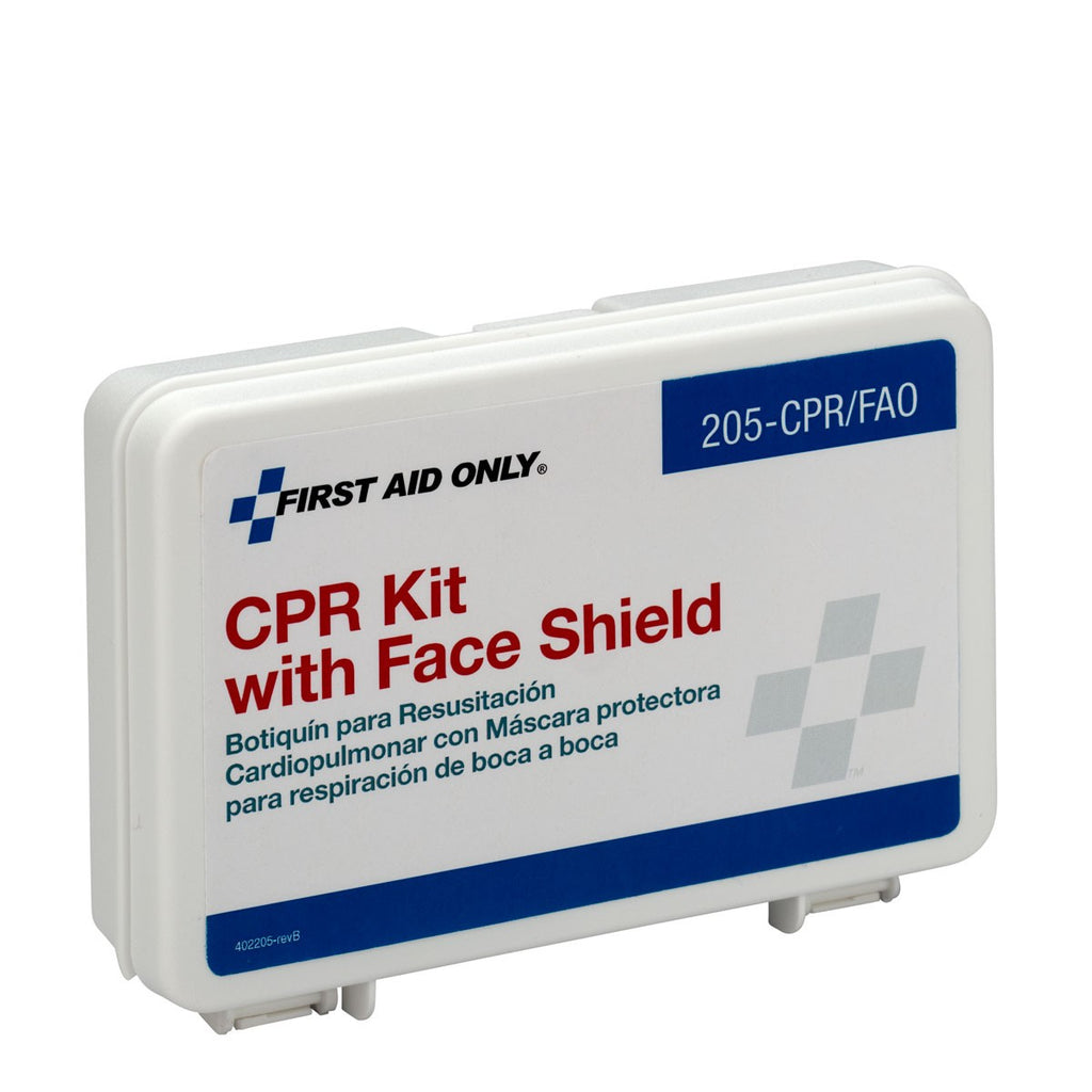 First Aid Only CPR Kit in Reusable Plastic Case