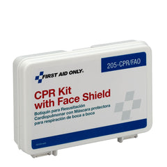 First Aid Only CPR Kit, Single Use, Plastic Case