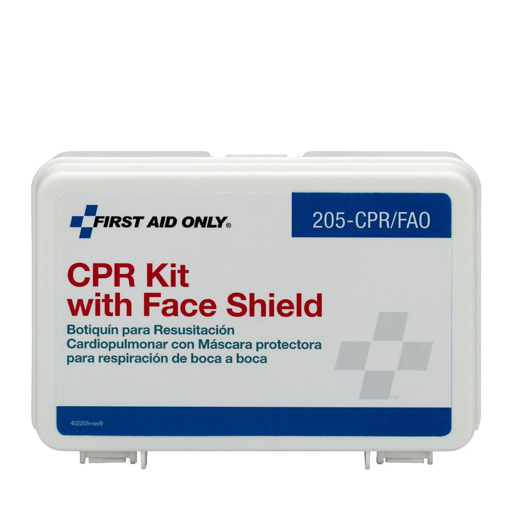 First Aid Only CPR Kit in Reusable Plastic Case