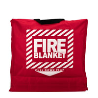 First Aid Only 62" x 8" Wool Fire Blanket in Hanging Pouch (2 per order)