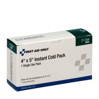 First Aid Only 4" x 5" Instant Cold Pack, 1 Per Box