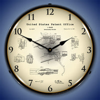 Sharps Breech Rifle 1867 Patent 14" LED Wall Clock