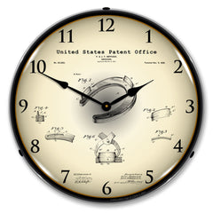 Horseshoe 1898 Patent 14" LED Wall Clock