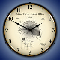 Slinky Toy 1947 Patent 14" LED Wall Clock