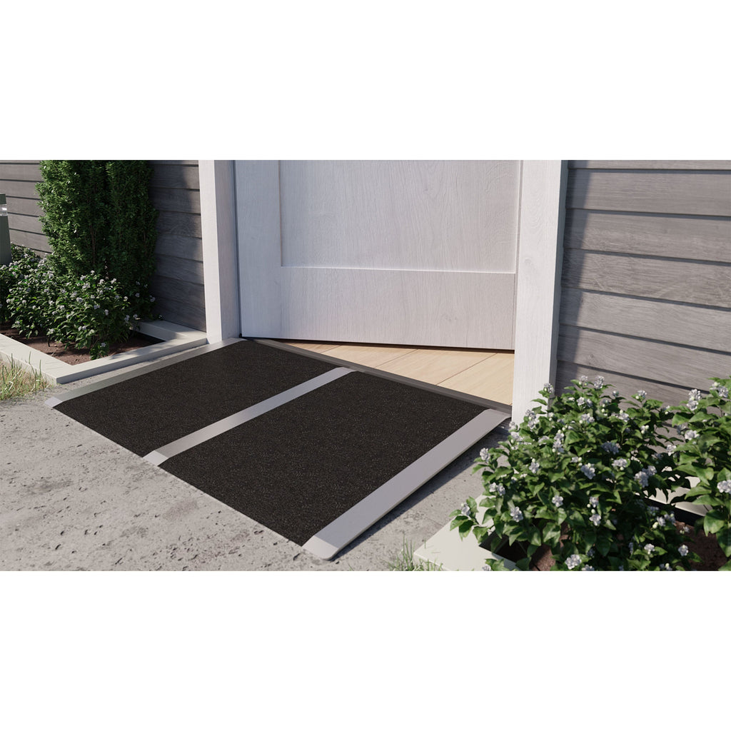 Rampit USA 12" Aluminum Threshold Ramp | Durable Access Solution