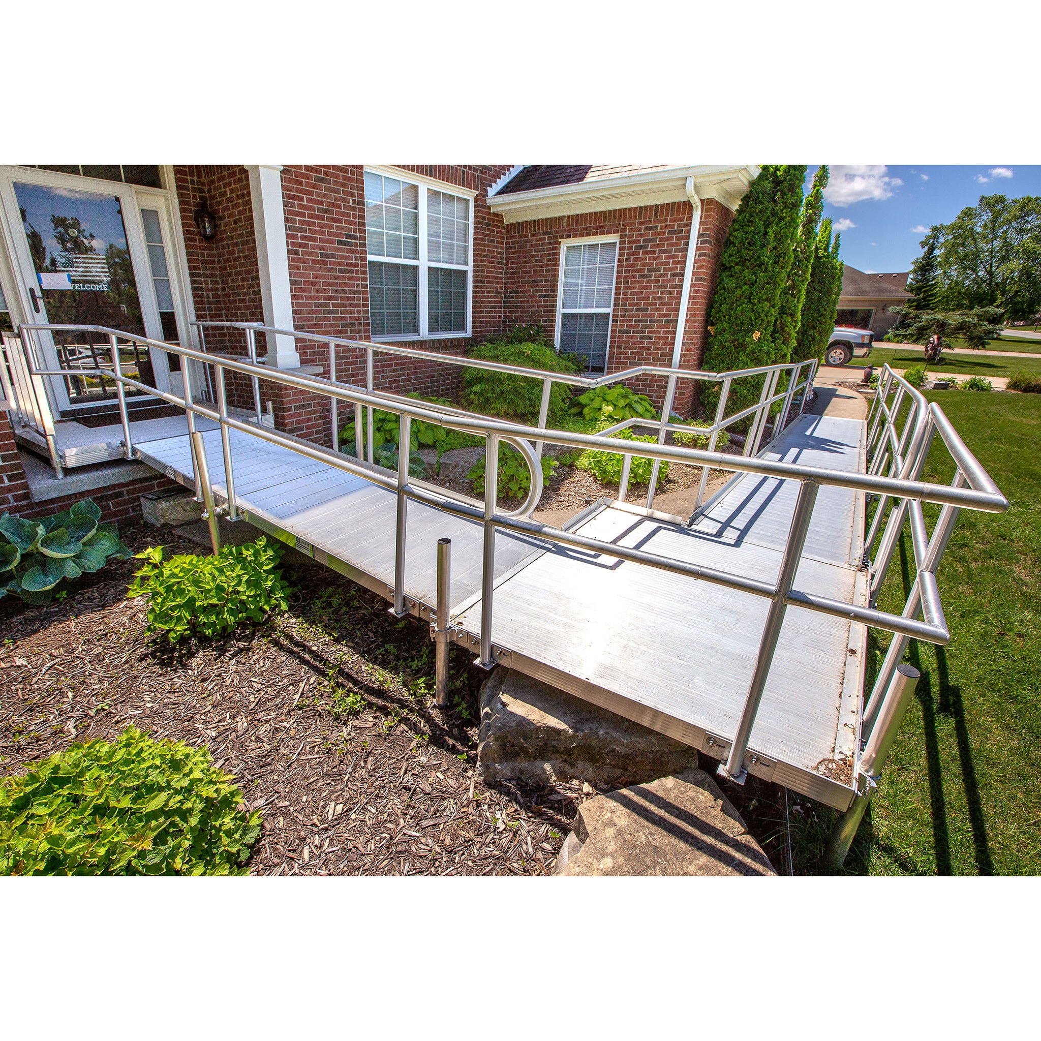 Rampit USA 36" Wide Independence Series Residential Handicap Access Ramp