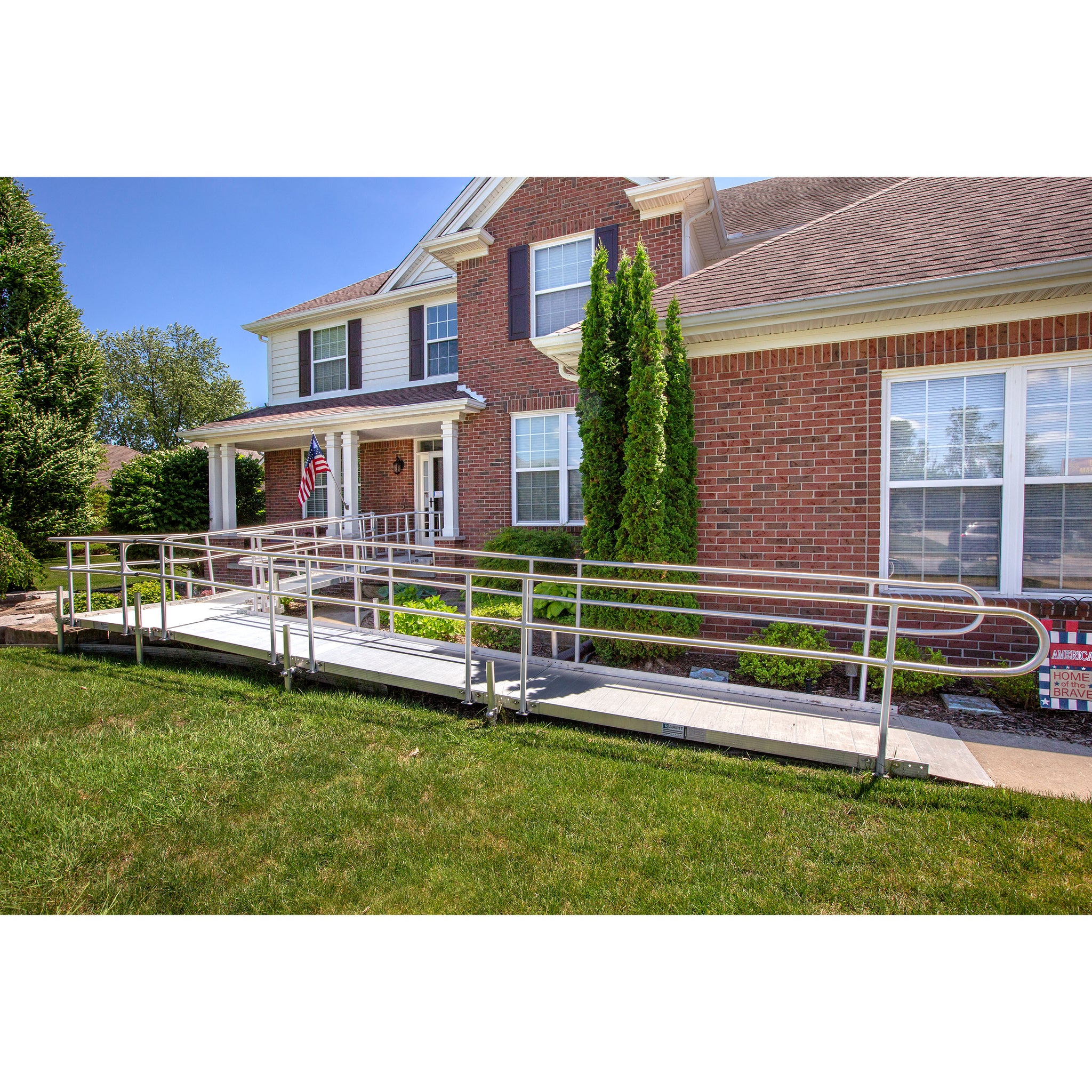 Rampit USA 36" Wide Independence Series Residential Handicap Access Ramp