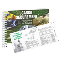 JJ Keller Cargo Securement Handbook for Drivers and Sliding Calculator Set