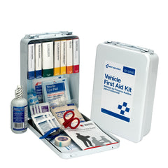 First Aid Only 25 Person Vehicle First Aid Kit, Metal Case