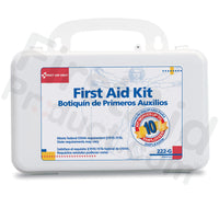 First Aid Only 10 Person, 63 Piece Bulk Kit, Plastic Case with Gasket, 1 each(Pack of 15)