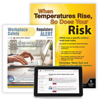 JJ Keller Workplace Safety Regulatory Alert Newsletter - Print and Online Edition with 1 Poster per Month, 1-Yr. Subscription