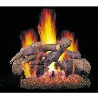 Real Fyre 18 Inch Charred American Oak Vented Gas Logs (CHAO-30)