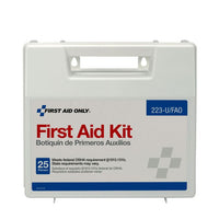 First Aid Only 25 Person First Aid Kit, Plastic Case with Dividers(Pack of 12)