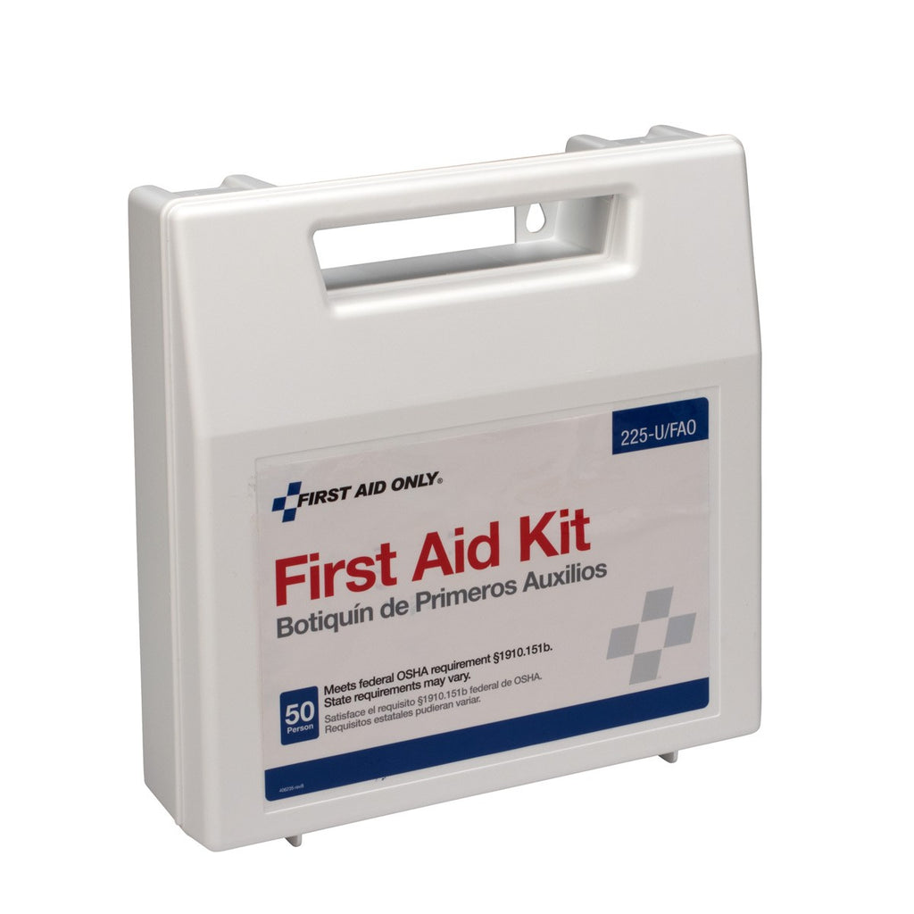 First Aid Only 50 Person Bulk First Aid Kit, 197 Pieces