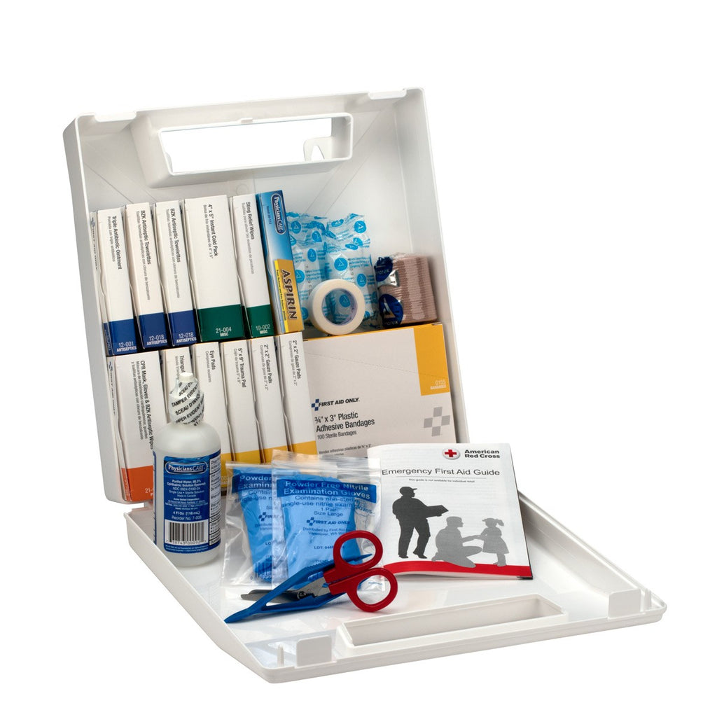First Aid Only 50 Person Bulk First Aid Kit, 197 Pieces