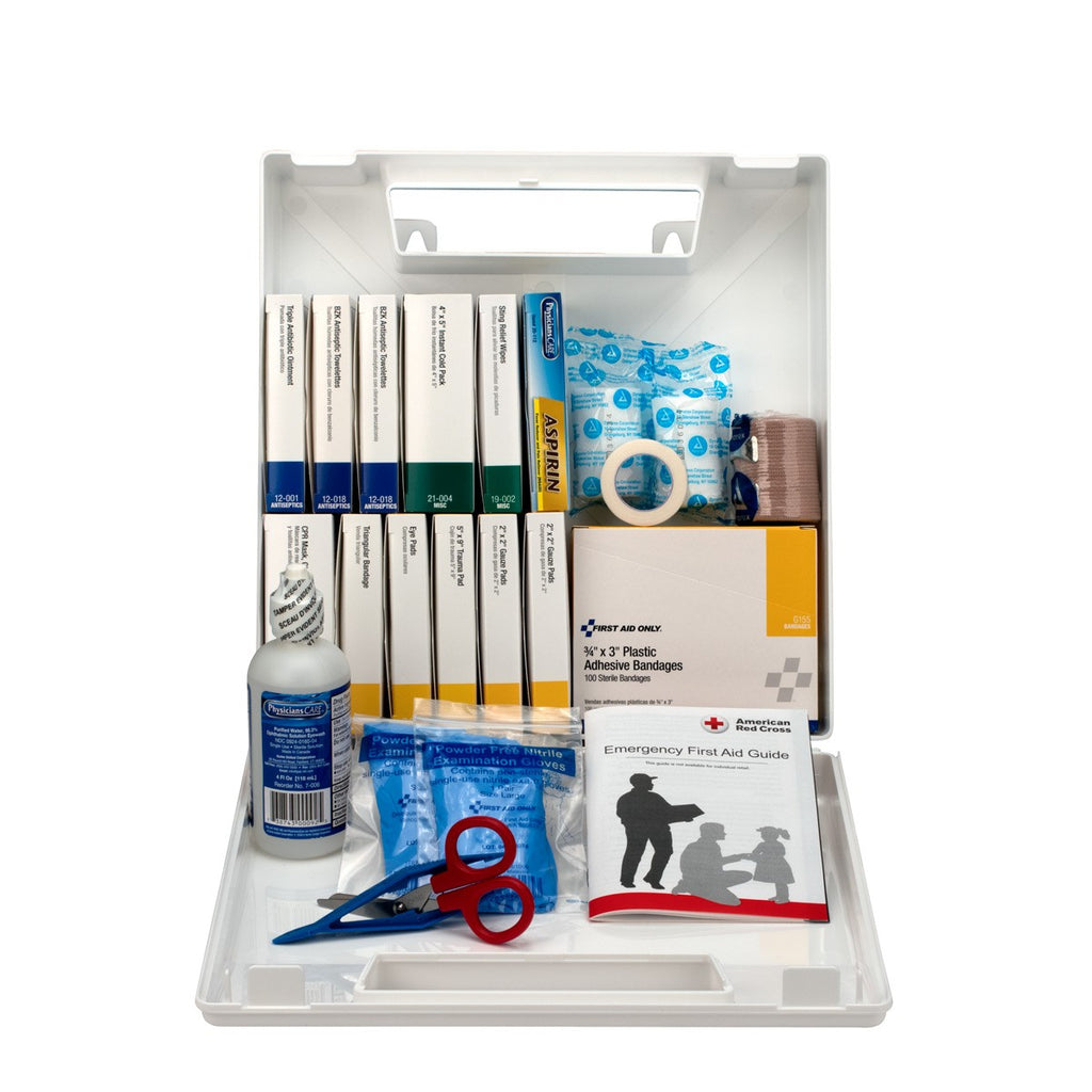 First Aid Only 50 Person Bulk First Aid Kit, 197 Pieces