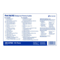 First Aid Only 50 Person First Aid Kit, Metal Case