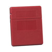 Justrite Document Storage Box for SDS, Medium-Sized, Lockable Flip-Top, Single Pack, Plastic