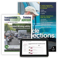JJ Keller Transportation Safety Training Advisor Newsletter - Print & Online Edition with 1 Poster per Month, 1-Yr. Subscription